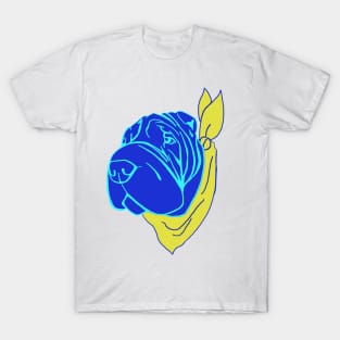 Stitch the Blue Shar Pei Shirt #4 T-Shirt